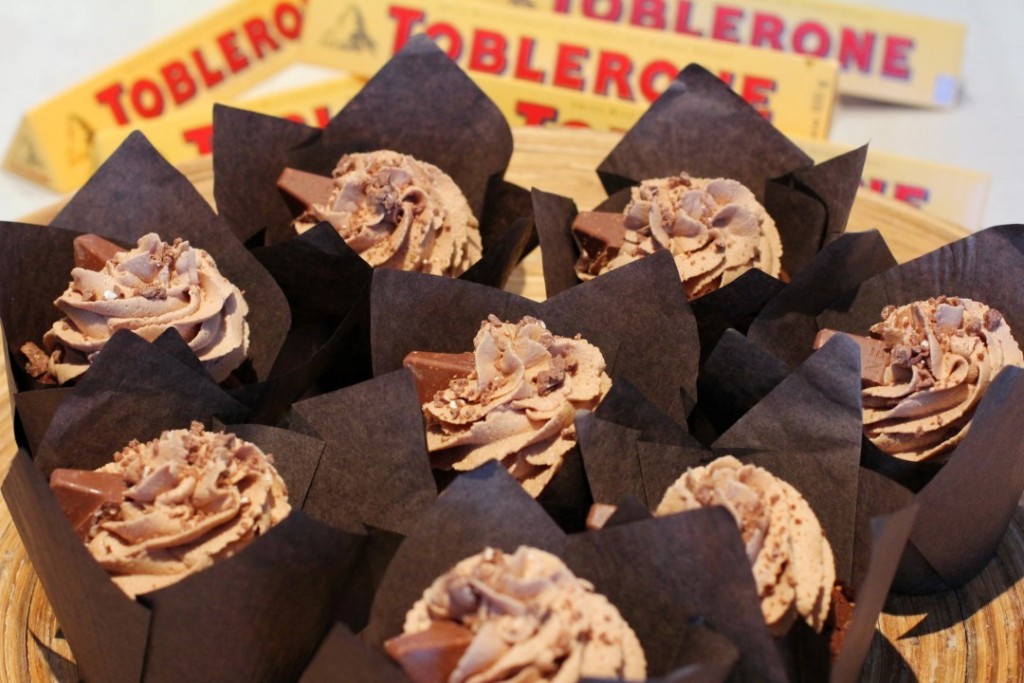 Toblerone bollakökur