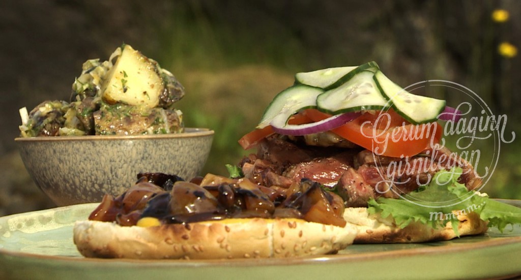 BBQ Ribeye Grillsamloka