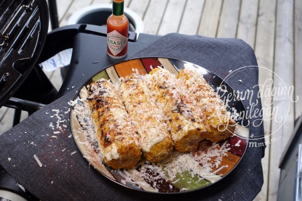 Maís með TABASCO® sósu