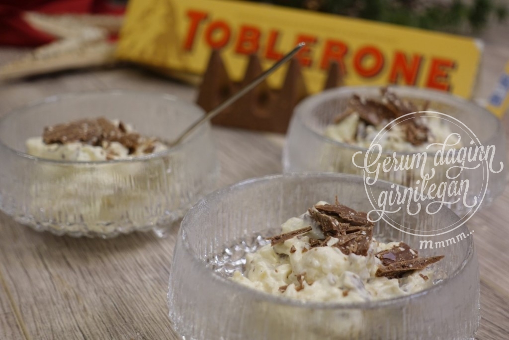 Ris a la mande Toblerone
