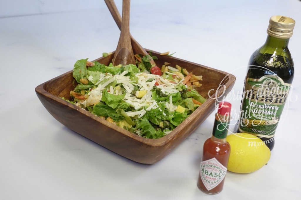 Chili rækjusalat
