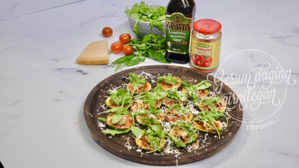 Kúrbíts pizzubitar