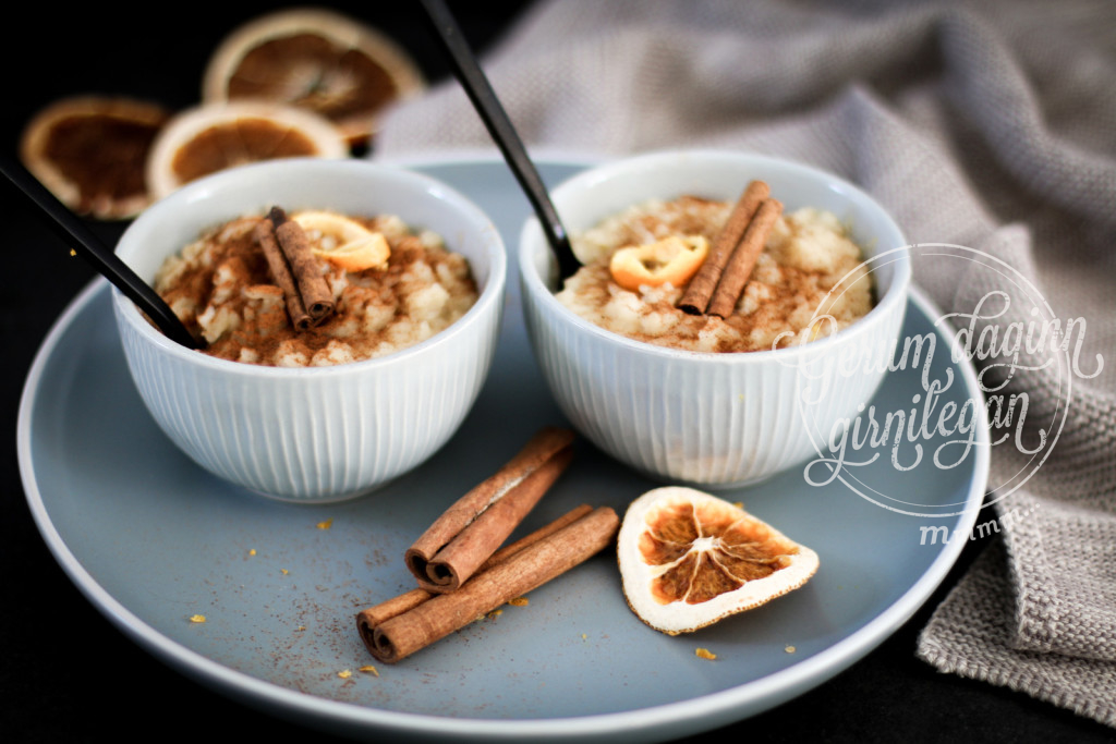 Uppskrift af mjólkurlausum grjónagraut með vanillusósu (Arroz sin Leche)
