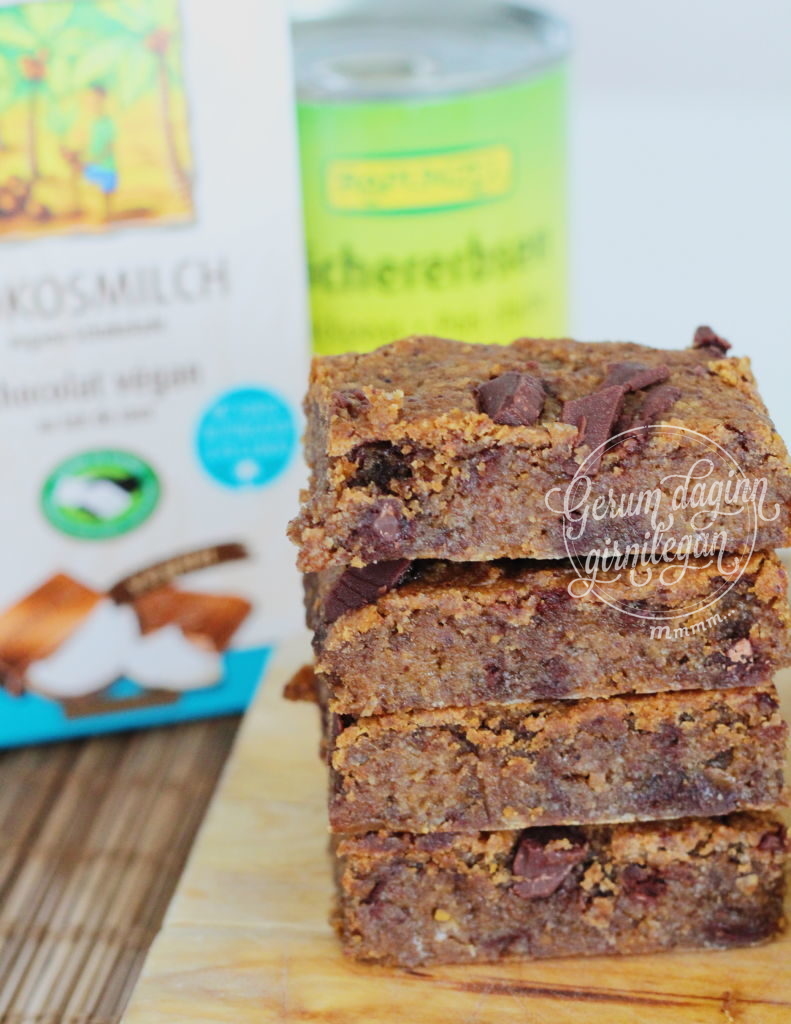 Vegan brownies með kókossúkkulaði