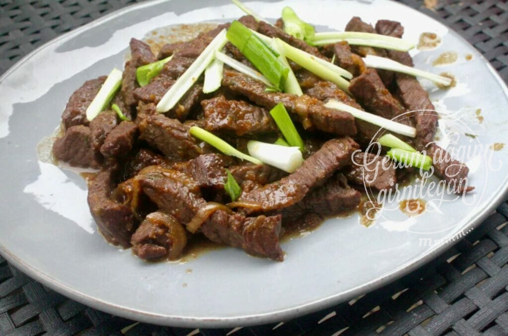 Kóreskt bbq nautakjöt