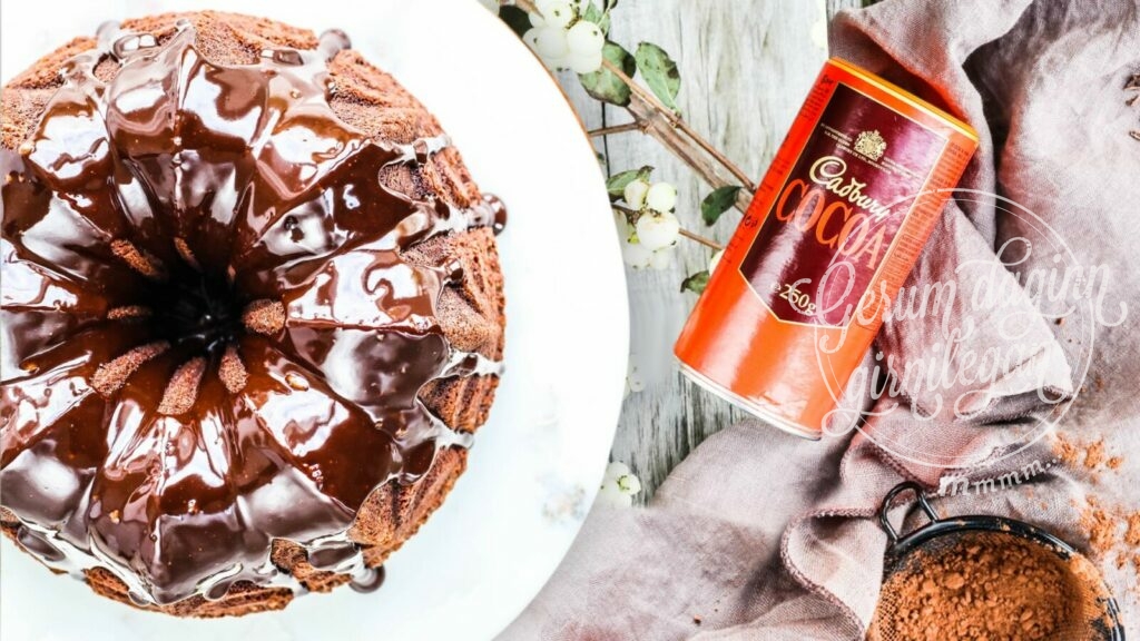 Cadbury súkkulaðikaka með súkkulaðihjúp