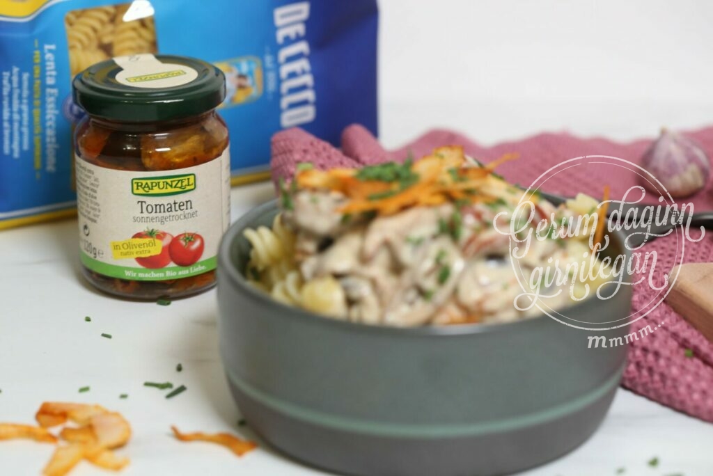 Vegan rjómalagað pasta
