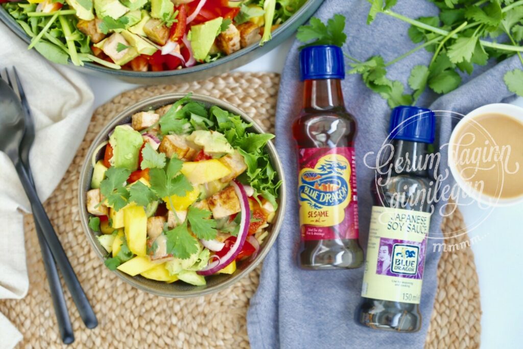 Ferskt Thai tófú salat