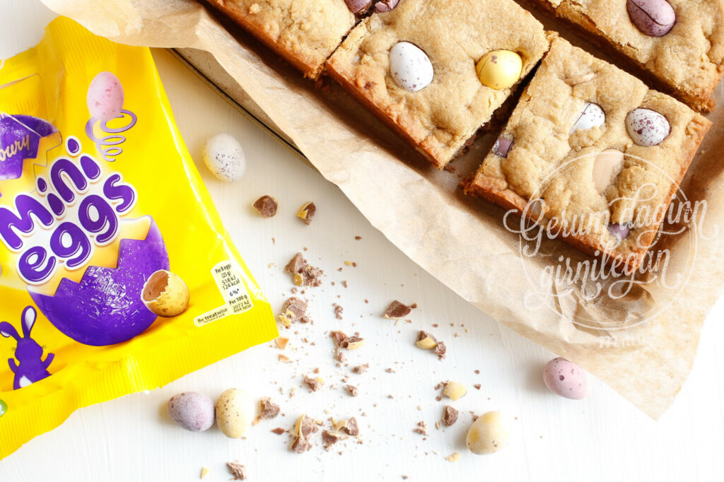 Cadbury Mini Eggs smákökubitar