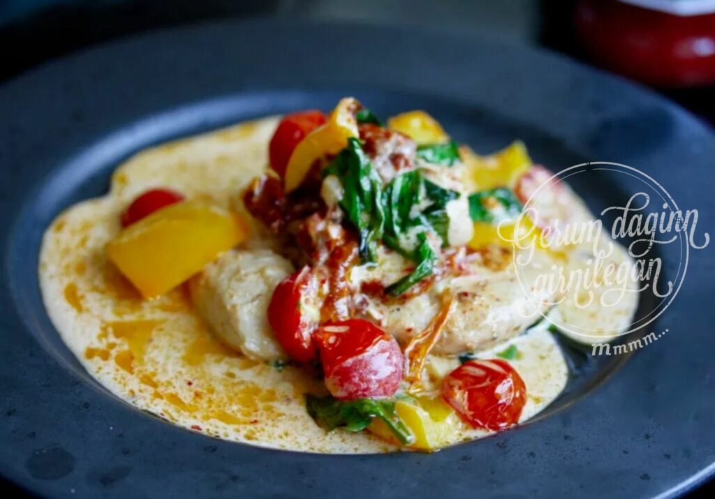 Kjúklingur í chilí-parmesan ostasósu