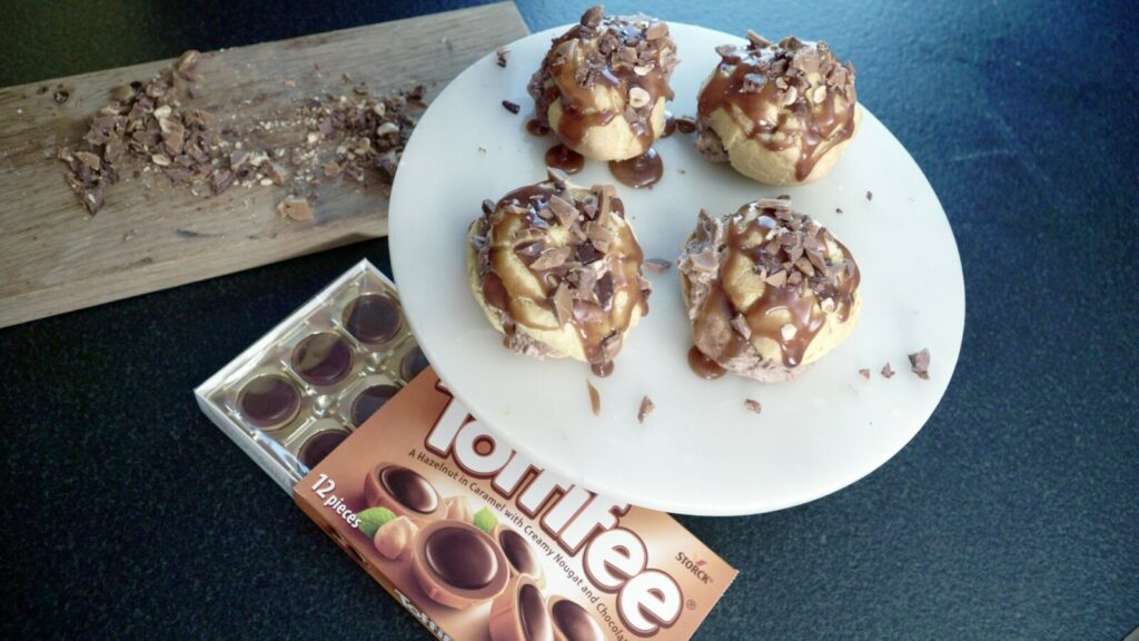 Nusica og Toffifee bolla