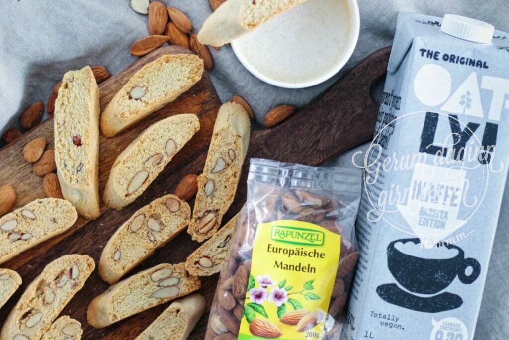 Ekta ítalskar biscotti með lífrænum möndlum