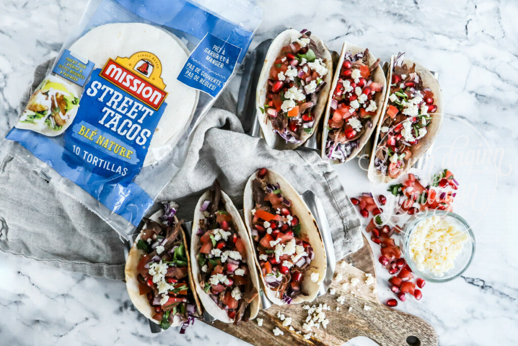 Ofurgott taco með andaconfit
