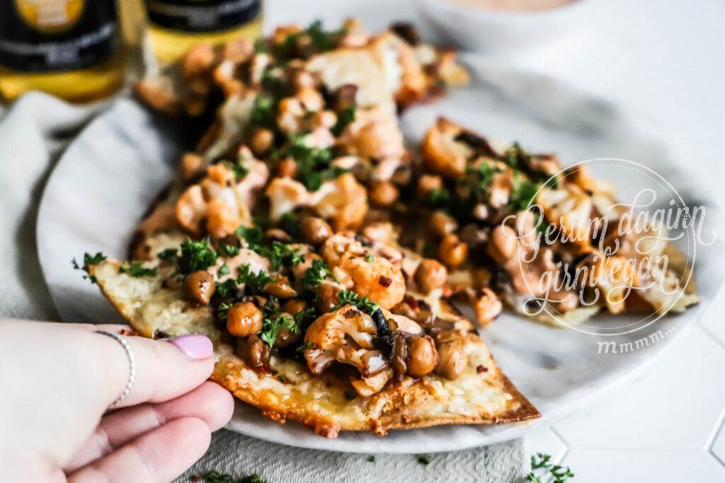 Grænmeti tostadas