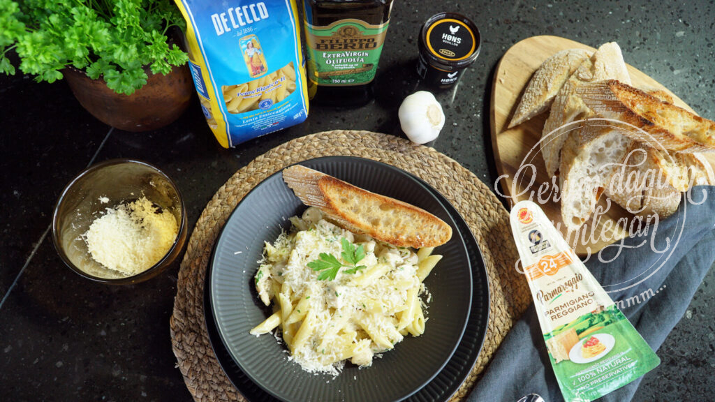 Kjúklinga Alfredo pasta