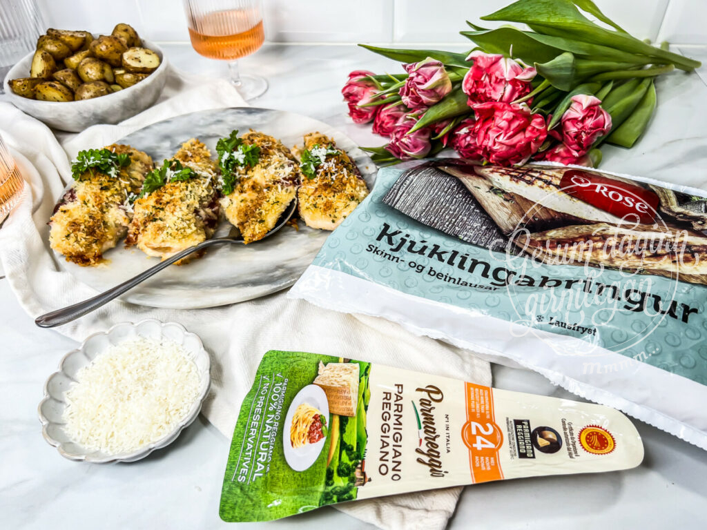 Kjúklingur með parmaskinku og mozzarella