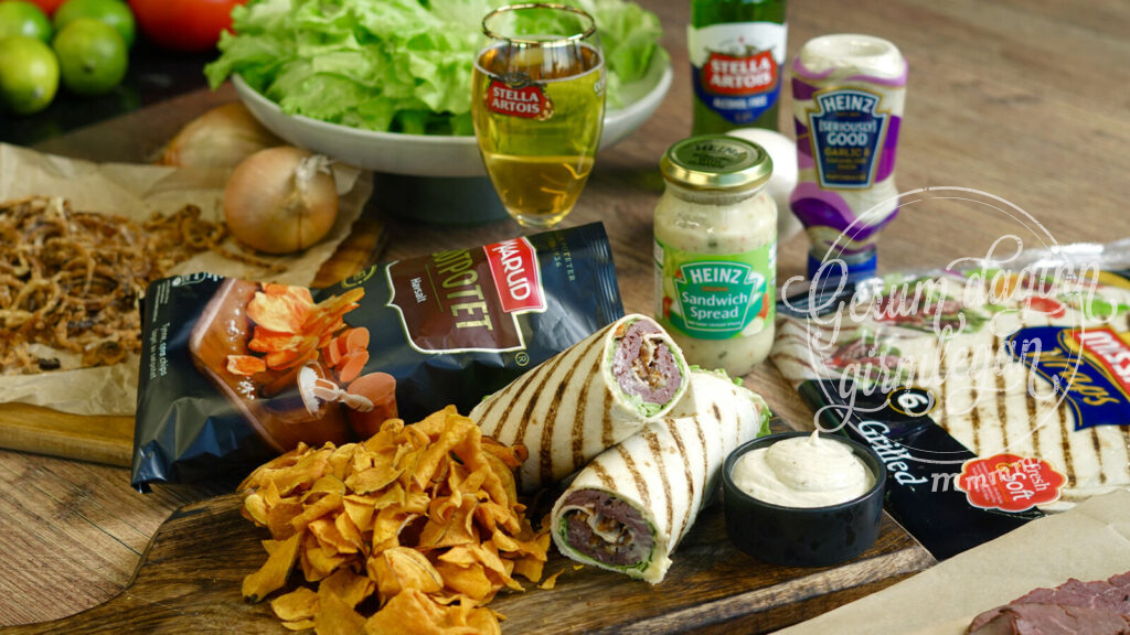 Roast beef vefja