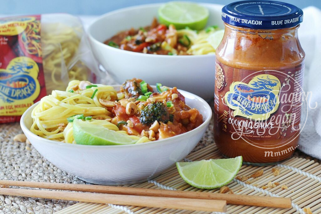 Ljúffengar Satay núðlur á korteri