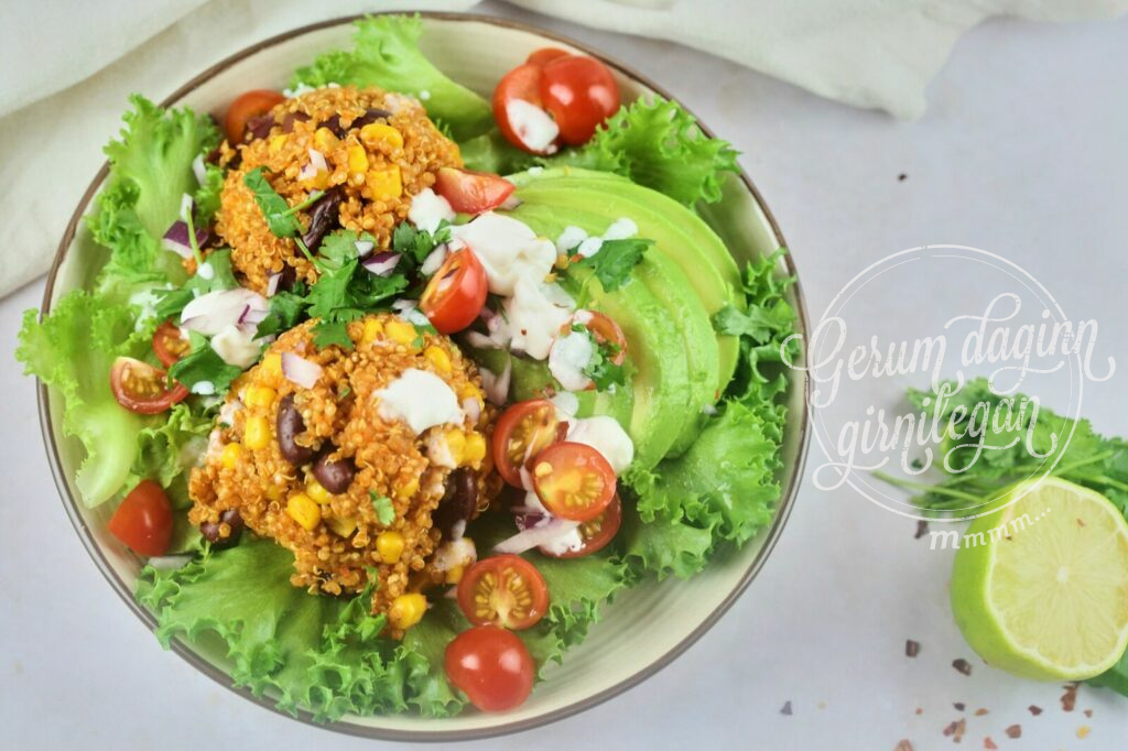 Mexíkóskt quinoa salat